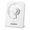 Aigostar - Bordfläkt 5W/5V vit
