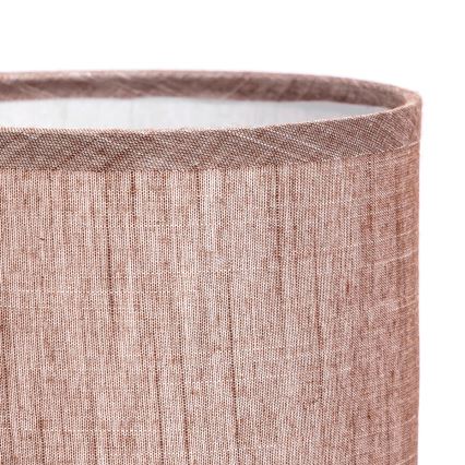 Aigostar - Bordslampa 1xE14/40W/230V brun