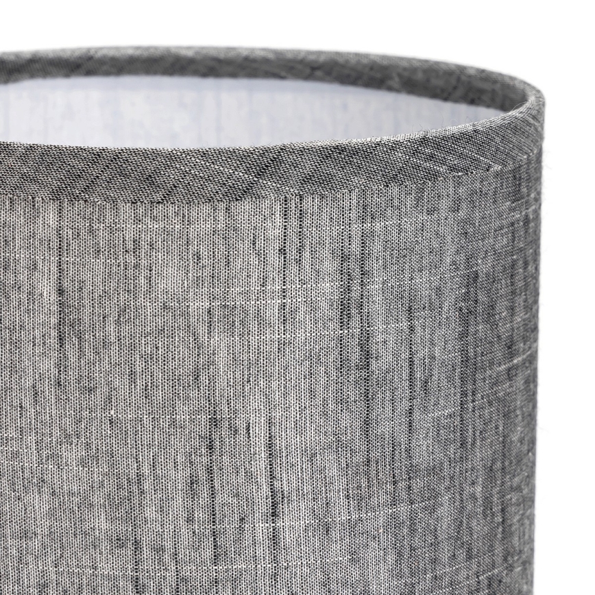 Aigostar - Bordslampa 1xE14/40W/230V grå