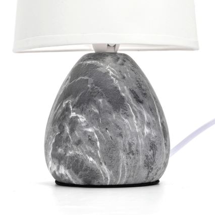 Aigostar - Bordslampa 1xE14/40W/230V grå