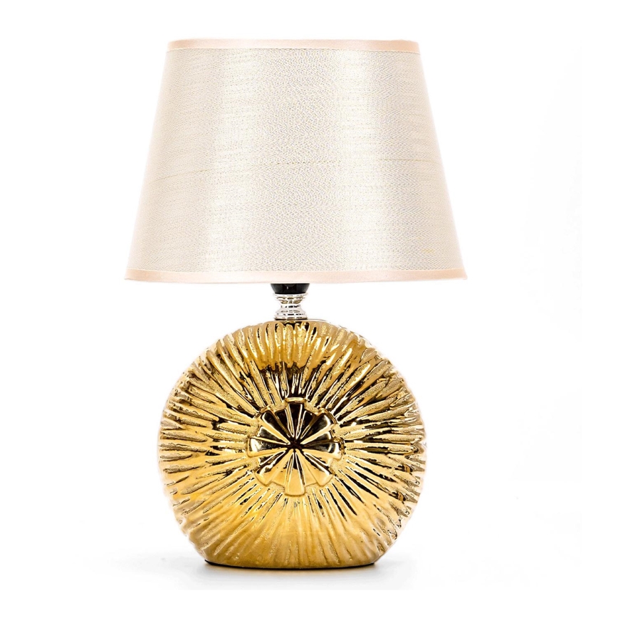 Aigostar - Bordslampa 1xE14/40W/230V guld