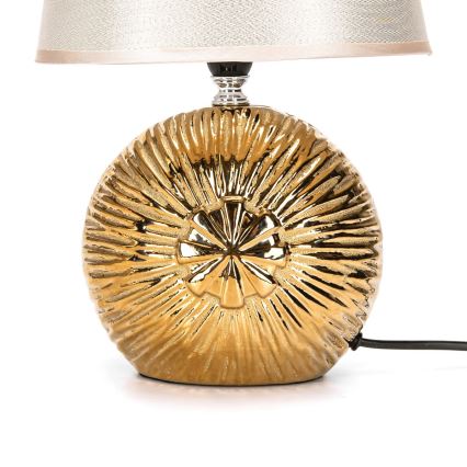 Aigostar - Bordslampa 1xE14/40W/230V guld