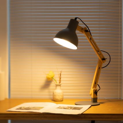 Aigostar - Bordslampa 1xE27/40W/230V