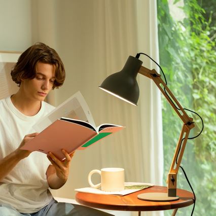 Aigostar - Bordslampa 1xE27/40W/230V