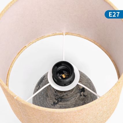 Aigostar - Bordslampa 1xE27/60W/230V