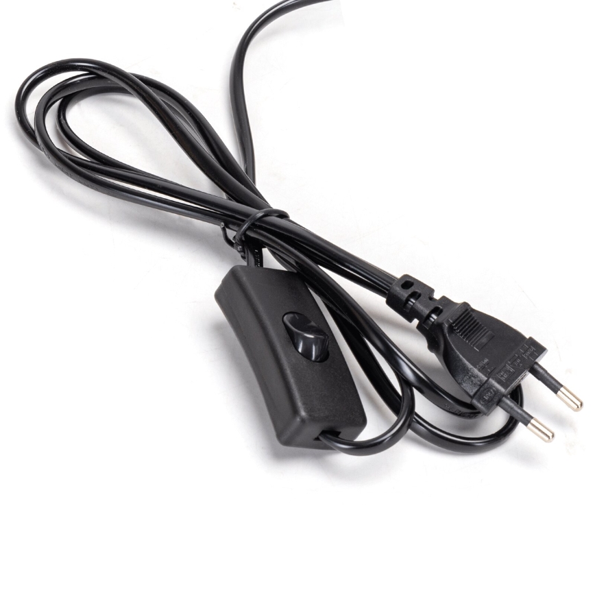 Aigostar - Bordslampa 1xE27/60W/230V svart