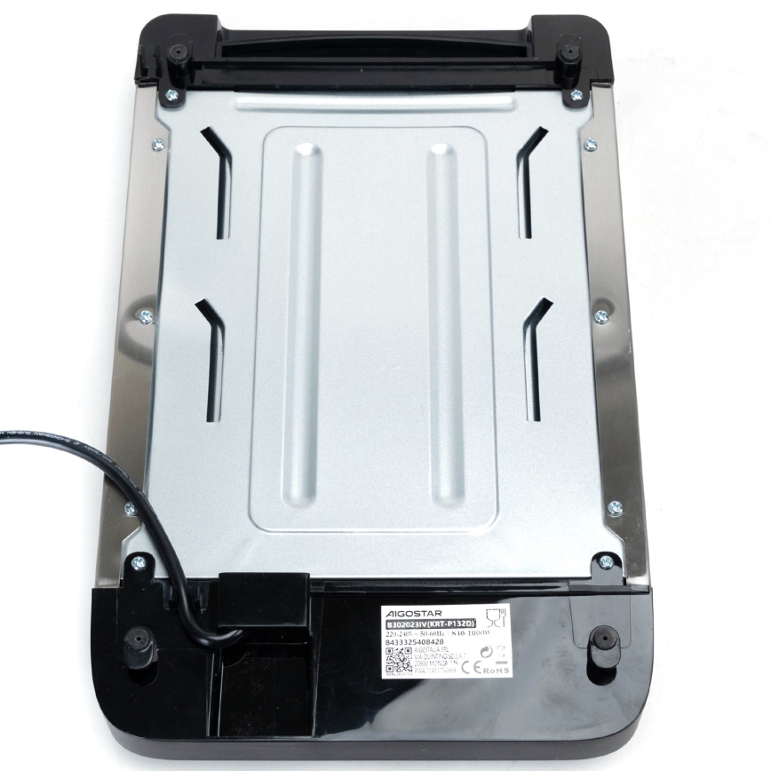 Aigostar - Brödrost 840-1000W/230V matt krom