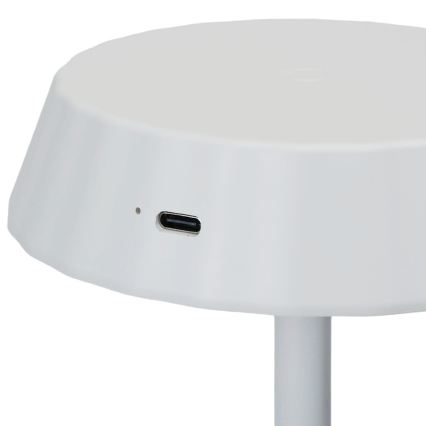 Aigostar - Dimbar LED-bordslampa AMBIENT LED/2,4W/5V 3000-6500K vit