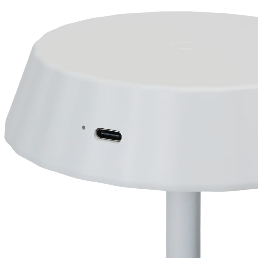 Aigostar - Dimbar LED-bordslampa AMBIENT LED/2,4W/5V 3000-6500K vit