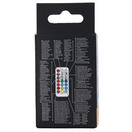 Aigostar - LED RGBW dimbar GU10/4,8W/230V 3000K + fjärrkontroll