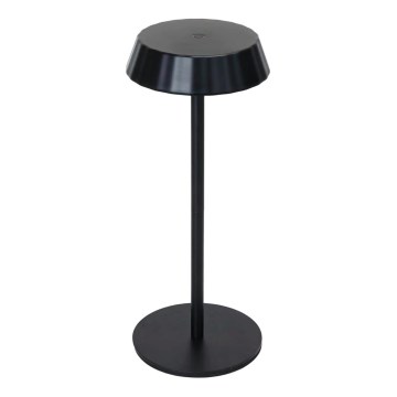 Aigostar - dimbar LED-skrivbordslampa AMBIENT LED/2,4W/5V 3000-6500K svart 2000 mAh