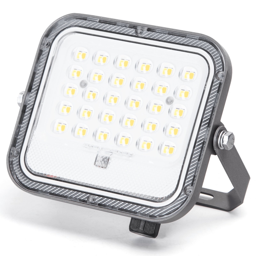Aigostar - LED dimbar solcellsstrålkastare LED/50W/3,4V 3000/4000/6500K IP66 4000 mAh + fjärrkontroll