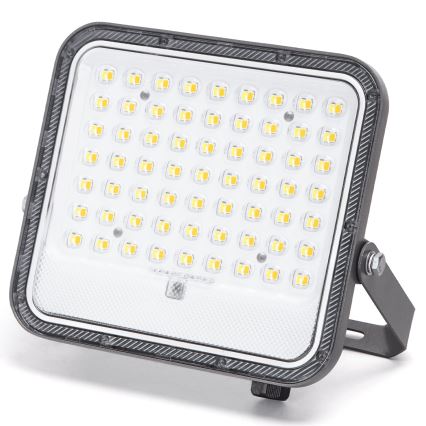 Aigostar - Dimbart LED-solcellsstrålkastare LED/100W/3,4V 3000/4000/6500K IP66 8000 mAh + fjärrkontroll