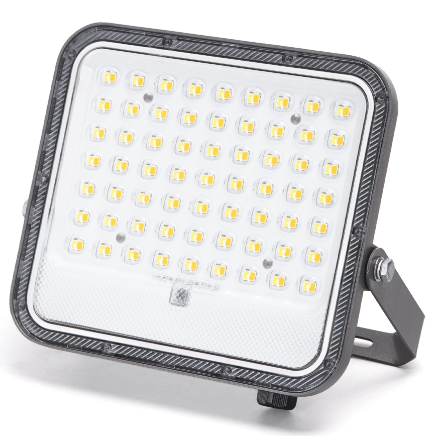 Aigostar - Dimbart LED-solcellsstrålkastare LED/100W/3,4V 3000/4000/6500K IP66 8000 mAh + fjärrkontroll
