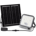 Aigostar - Dimbart LED-solcellsreflektor med sensor LED/80W/3,4V 6500K IP66 4000 mAh + fjärrkontroll
