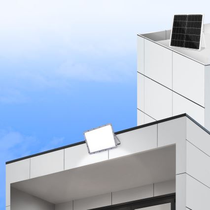 Aigostar - LED dimbar solreflektor LED/200W/3,4V 20000 mAh IP65 + fjärrkontroll