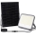 Aigostar - Dimmbar LED-solcellsstrålkastare 200W 3,4V 3000/4000/6500K IP66 16000 mAh + fjärrkontroll