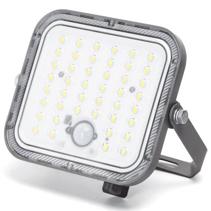 Aigostar - Dimbart LED-solcellsreflektor med sensor LED/80W/3,4V 6500K IP66 4000 mAh + fjärrkontroll