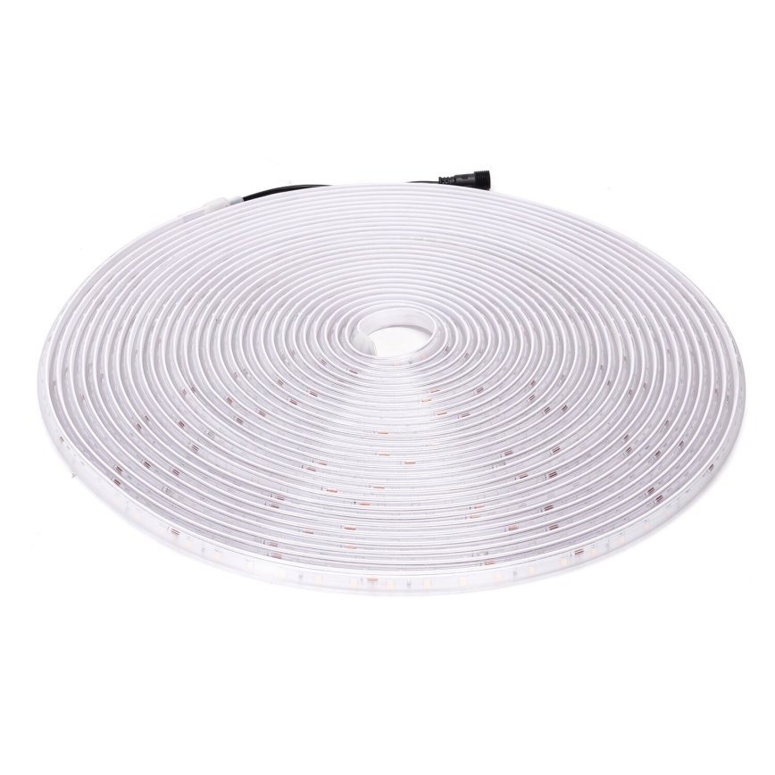 Aigostar - dimbar solcellsdriven LED-remsa LED/20W/3,2V 20 m 6500K IP65 + fjärrkontroll