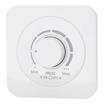 Aigostar - Dimmer med ram 250V/10A vit