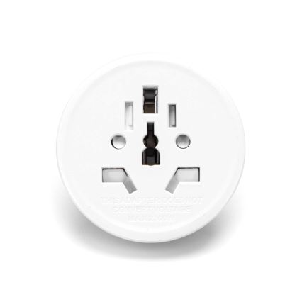 Aigostar - EU-reseadapter, vit