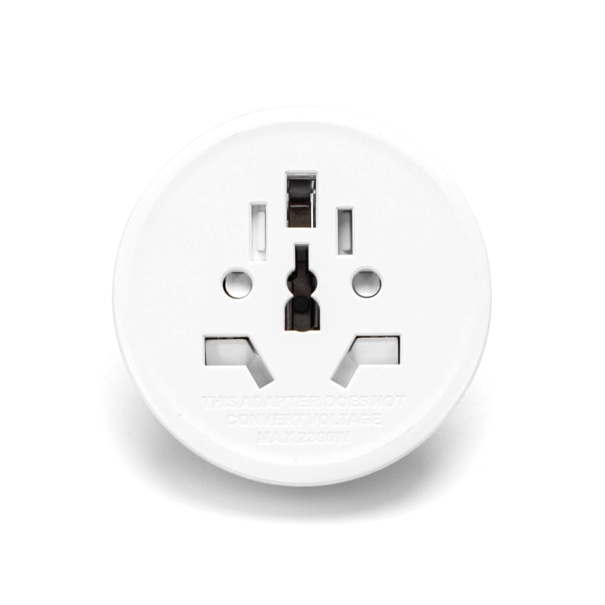 Aigostar - EU-reseadapter, vit
