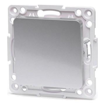Aigostar - Fyrvägsbrytare utan ram nr. 7 silver
