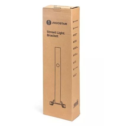 Aigostar - Gatulykthållare 48,9 cm svart