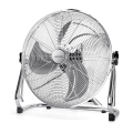 Aigostar - Golvfläkt 100W/230V Ø 54 cm, blank krom