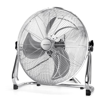 Aigostar - Golvfläkt 100W/230V Ø 54 cm, blank krom