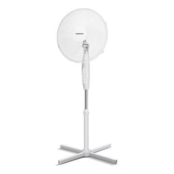 Aigostar - Golvfläkt 45W/230V 125 cm vit