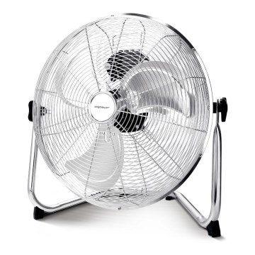 Aigostar - Golvfläkt 60W/230V 44,5 cm blank krom