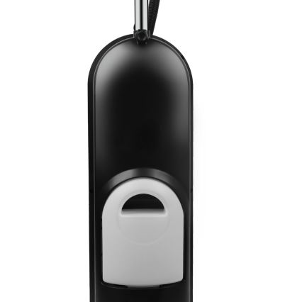 Aigostar - Golvfläkt med dimmseffekt 95W/230V svart/grå + fjärrkontroll