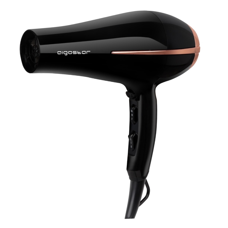 Aigostar - Hairdryer 2400W/230V svart/koppar