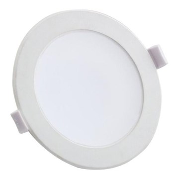 Aigostar - Infälld LED badrumsbelysning LED/10W/230V 6000K IP44 diameter 11,5 cm vit