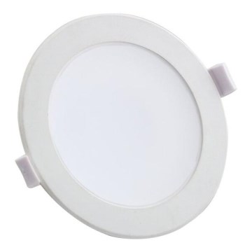 Aigostar - Infälld LED badrumsbelysning LED/15W/230V 6000K IP44 diameter 14,5 cm vit