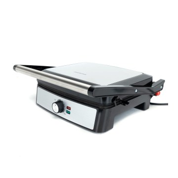 Aigostar - Kontaktgrill 2200W/230V svart/rostfritt stål