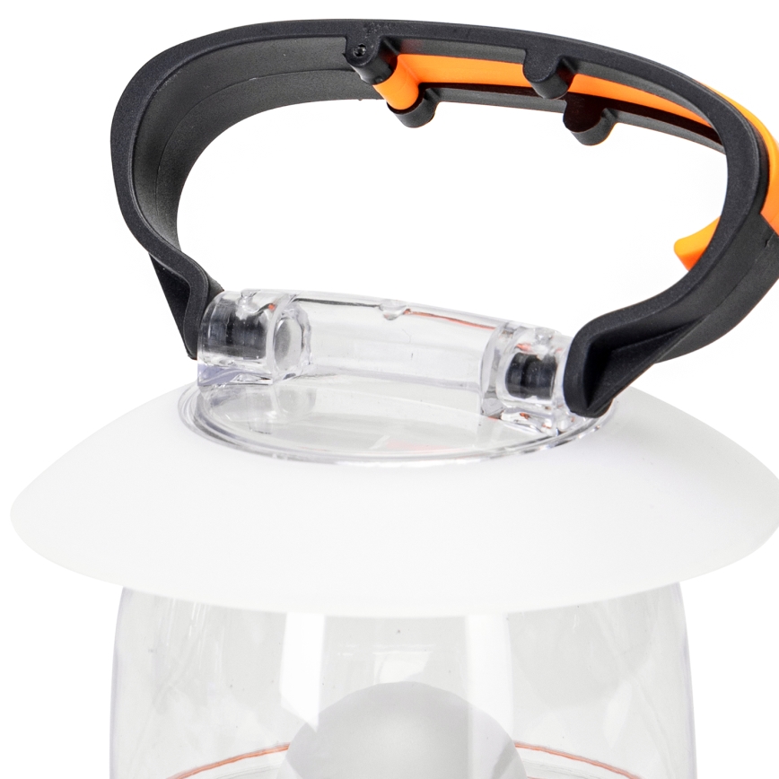 Aigostar - LED Bärbar camping lampa LED/4xAA orange