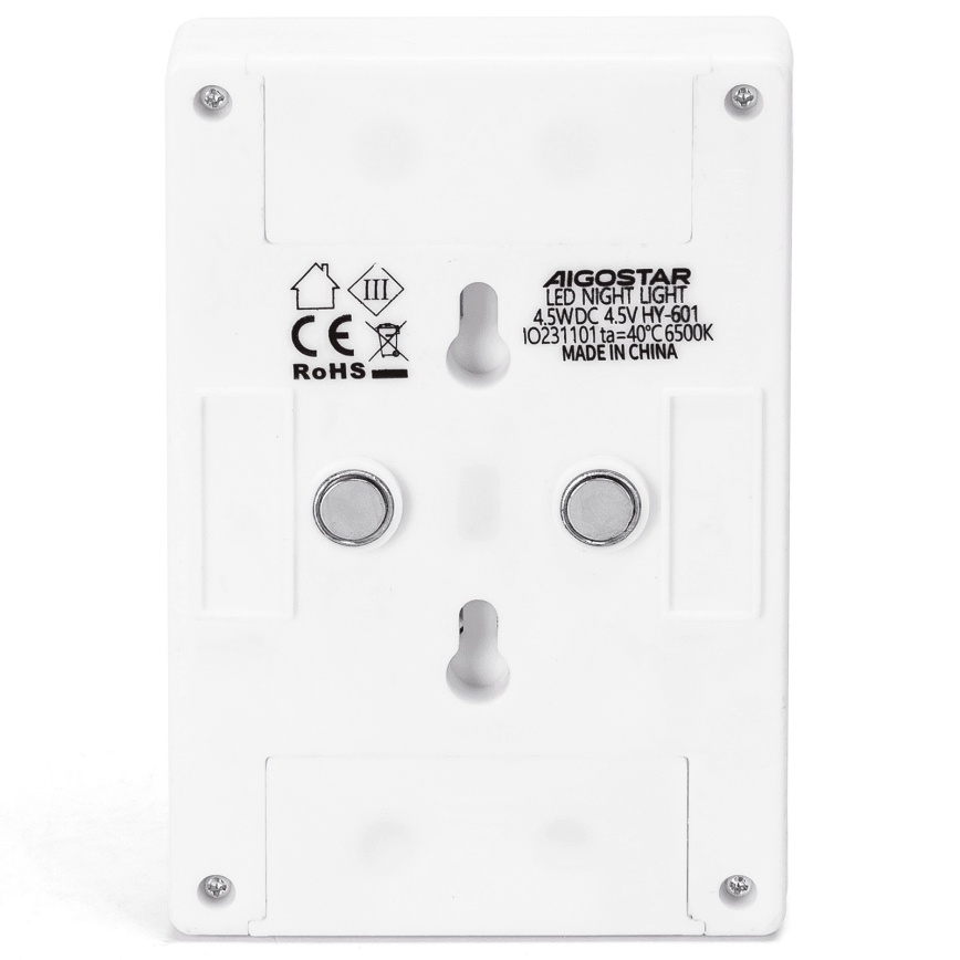 Aigostar - LED bärbar nattlampa LED/3xAAA 6500K