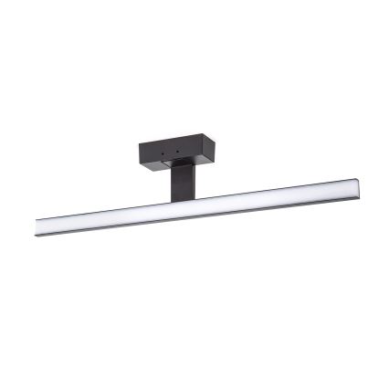 Aigostar - LED-belysning för badrumsspegel LED/12W/230V 4000K 60 cm IP44 svart