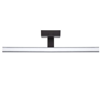 Aigostar - LED-belysning för badrumsspegel LED/12W/230V 4000K 60 cm IP44 svart