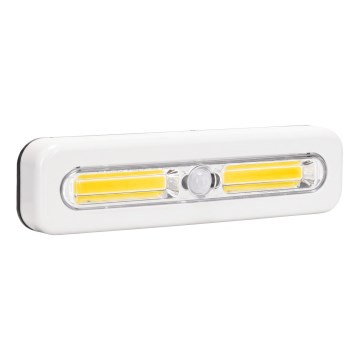 Aigostar - LED-belysning för skåp med rörelsesensor LED/3xAAA 3000K vit