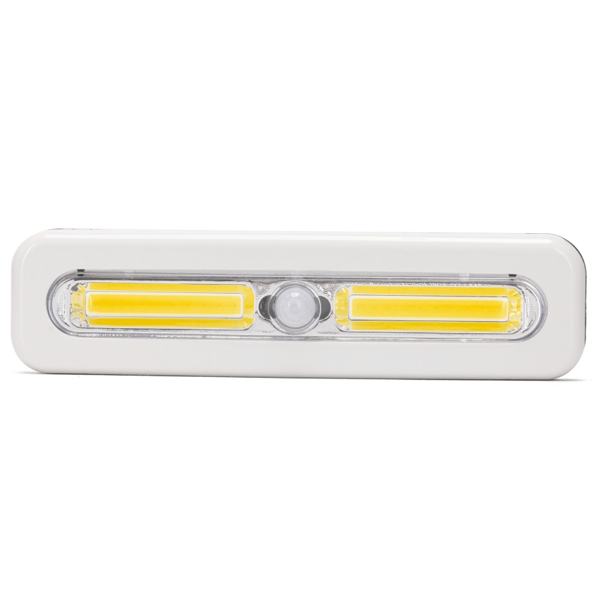 Aigostar - LED-belysning för skåp med rörelsesensor LED/3xAAA 3000K vit