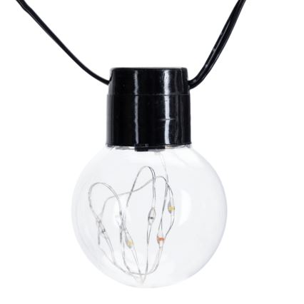 Aigostar - Dekorerande LED-utomhusslinga 160 LED, 10 m, IP44, varmvit