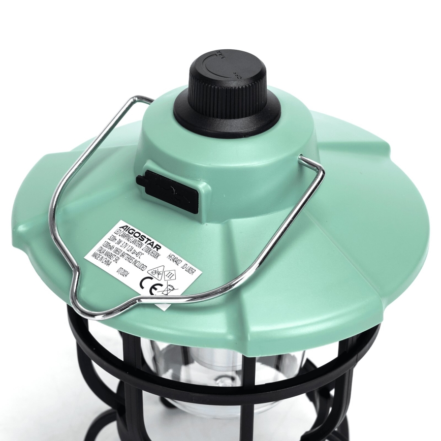 Aigostar - LED Dimbart Bärbart Uppladdningsbart Campinglampa LED/3W/3,7V 1200mAh