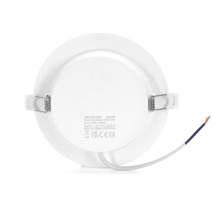 Aigostar - LED dimbar infälld taklampa LED/9W/230V Ø 14,5 cm Wi-Fi