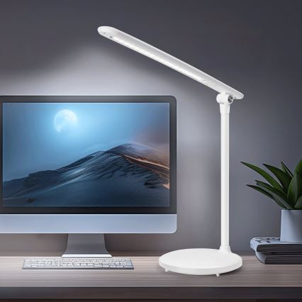 Aigostar - LED Dimbara uppladdningsbara touchbordslampa LED/3W/5V 2700/4000/6500K 1800 mAh