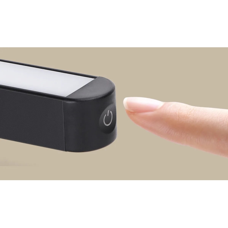 Aigostar - LED dimbar uppladdningsbar spegelbelysning LED/2,9W/5V 2000 mAh