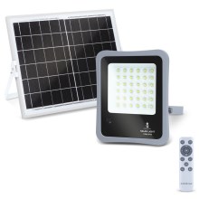 Aigostar - LED Dimbar solcellsstrålkastare LED/100W/3,2V IP65 + RC