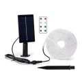 Aigostar - LED Dimbar solcellsstrip LED/1,6W/3,2V 3 m 1600 mAh 6500K IP65 + fjärrkontroll